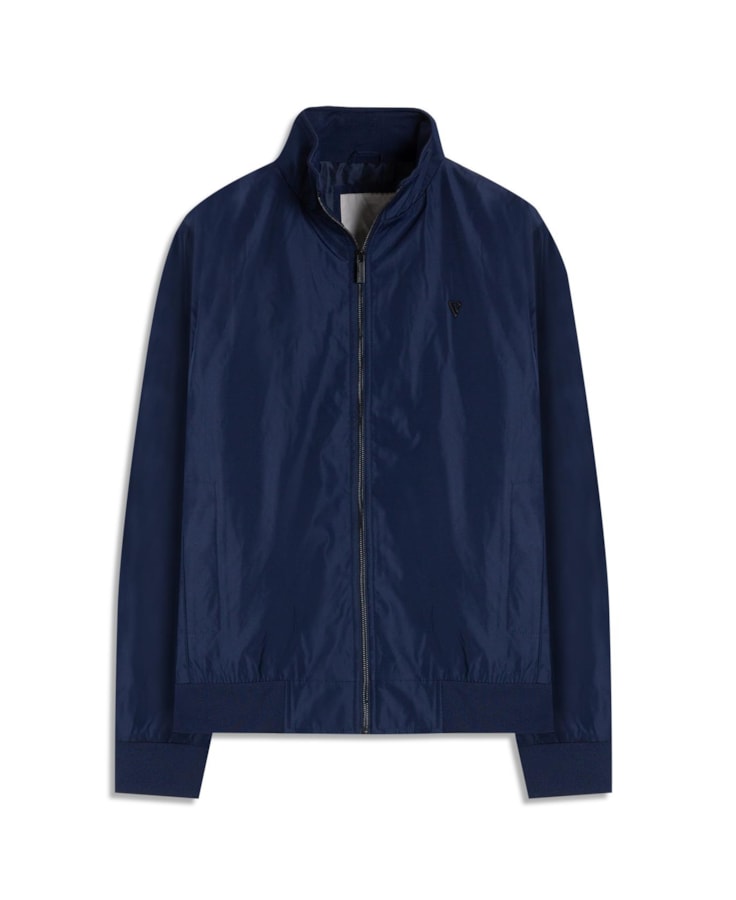 Jaqueta Padding Bomber Rib Pocket New Old Purple