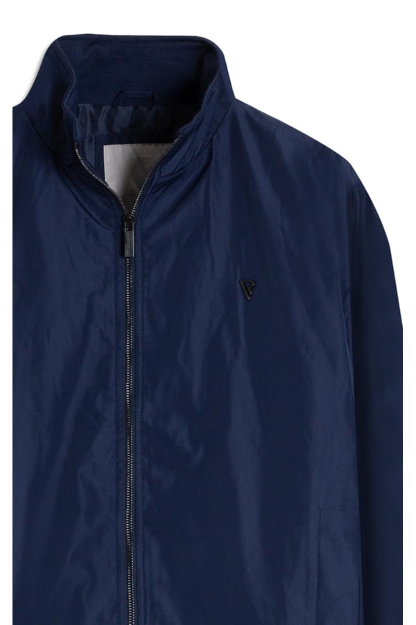 Jaqueta Padding Bomber Rib Pocket New Old Purple