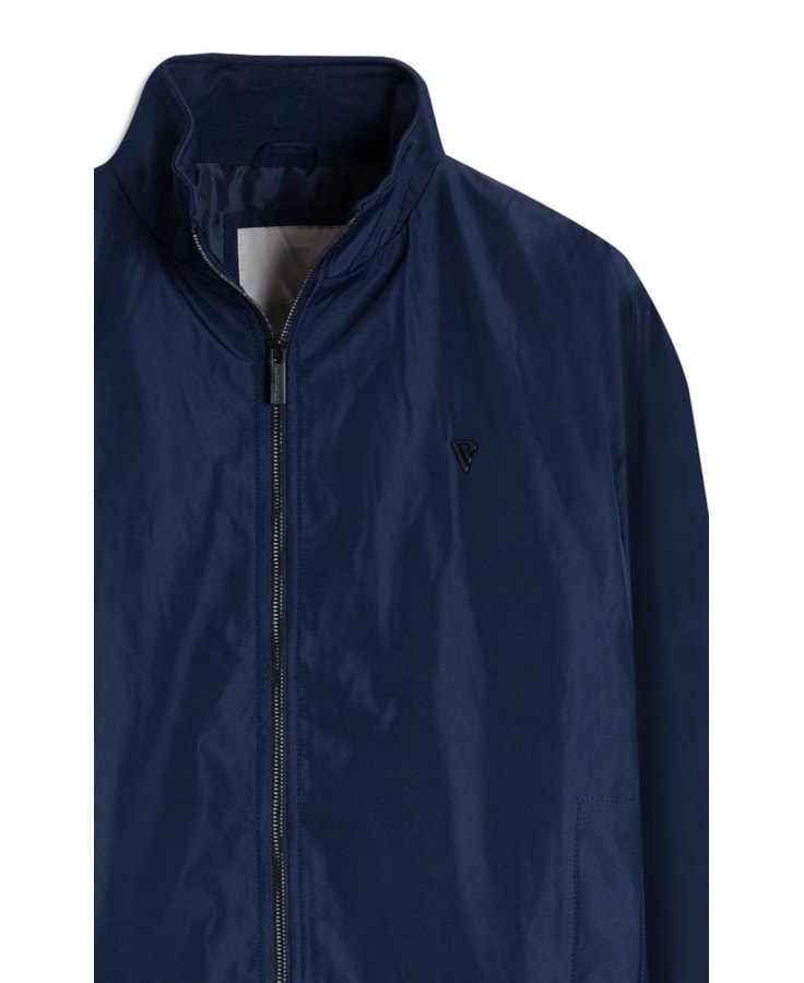 Jaqueta Padding Bomber Rib Pocket New Old Purple