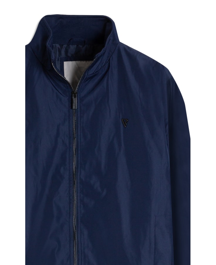 Jaqueta Padding Bomber Rib Pocket New Old Purple
