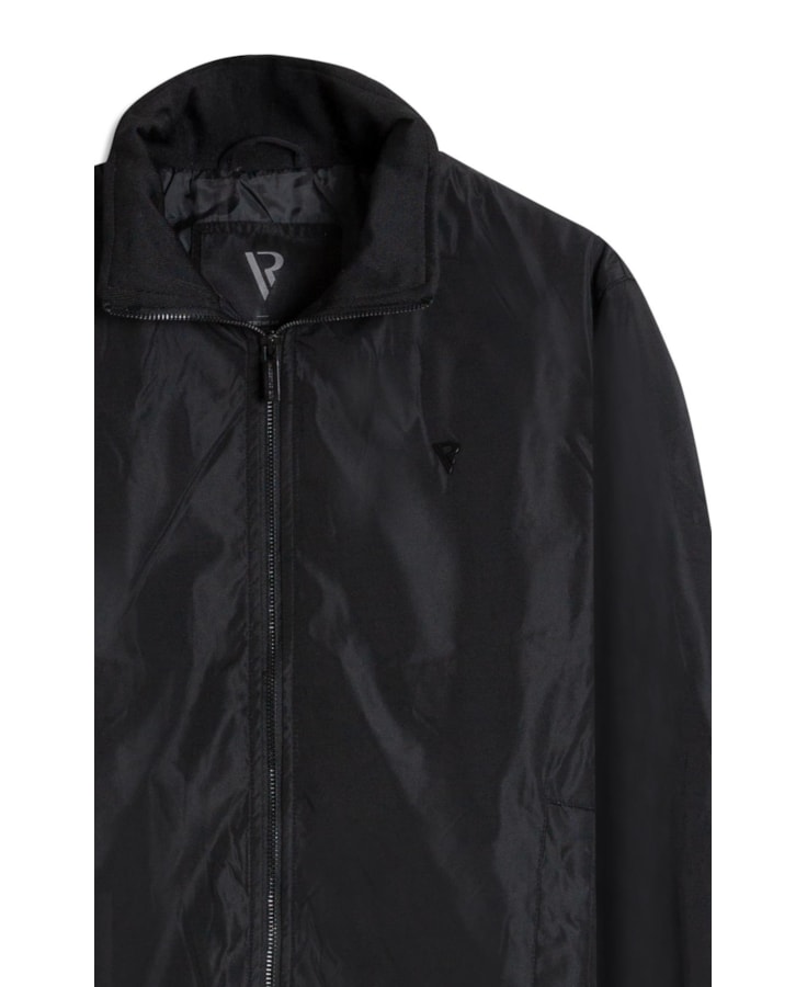 Jaqueta Padding Bomber Rib Pocket New Preto