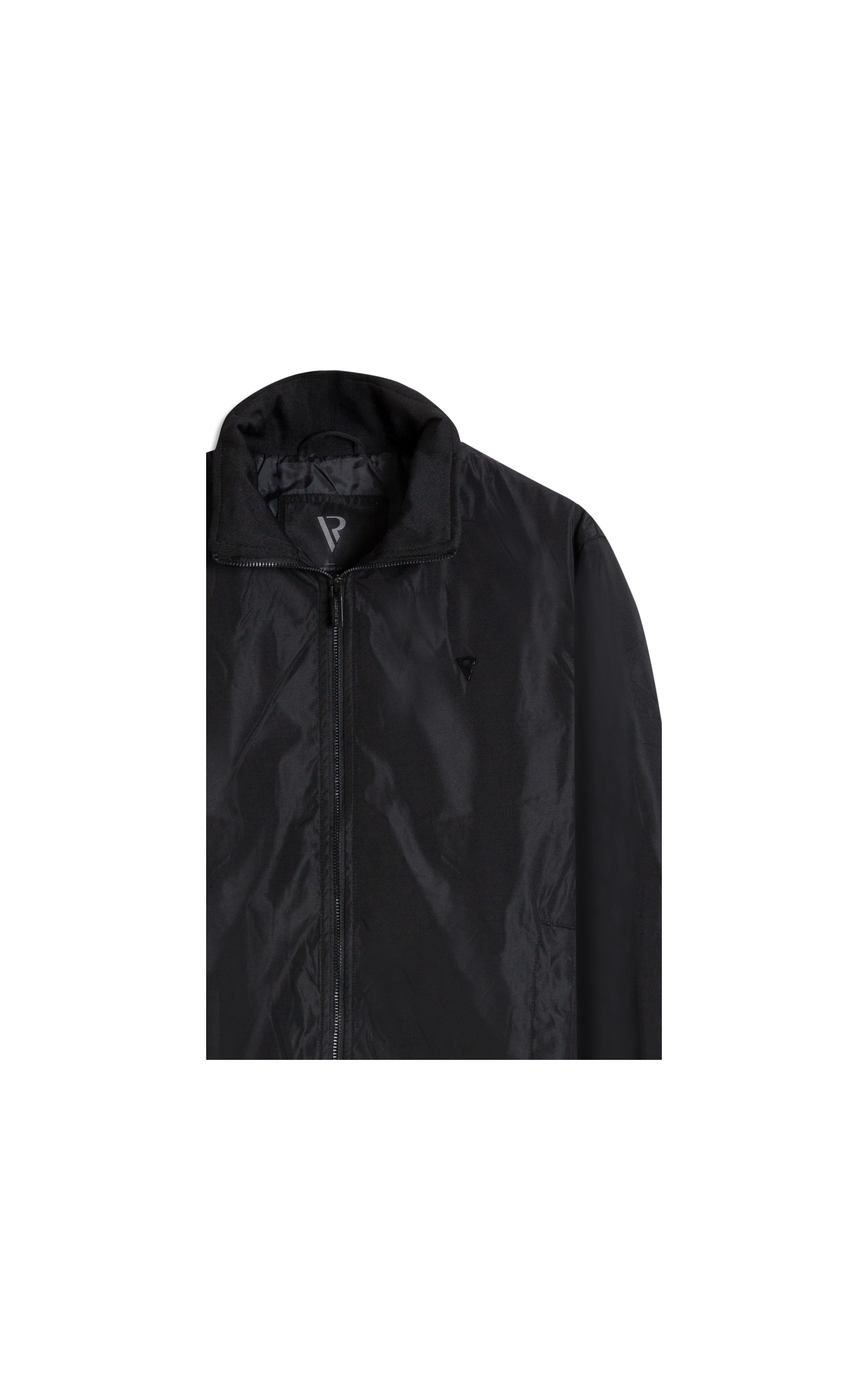Jaqueta Padding Bomber Rib Pocket New Preto