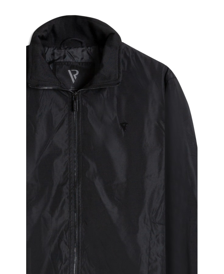 Jaqueta Padding Bomber Rib Pocket New Preto