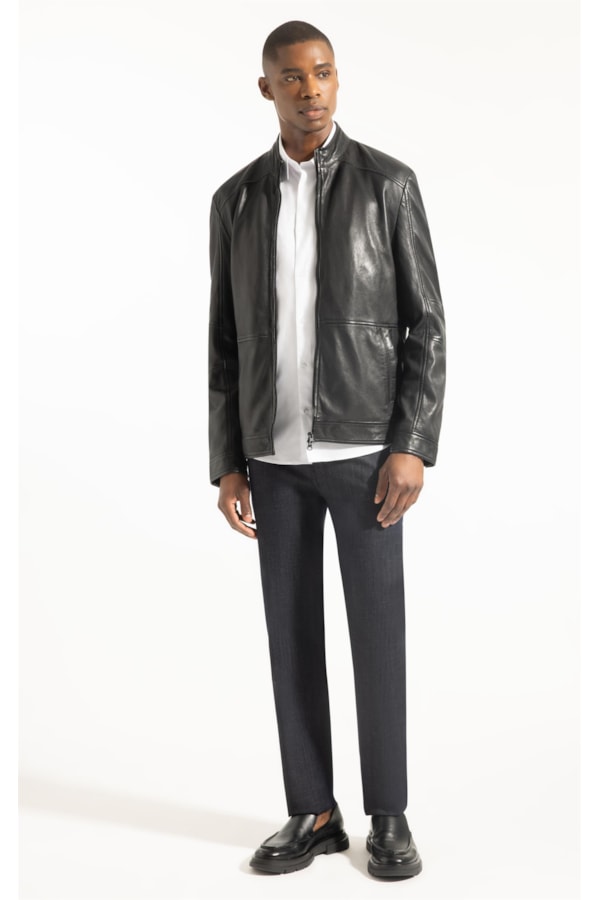 Jaqueta Premium Leather Preto