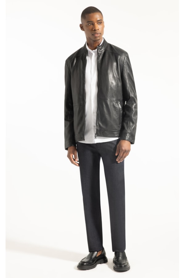 Jaqueta Premium Leather Preto