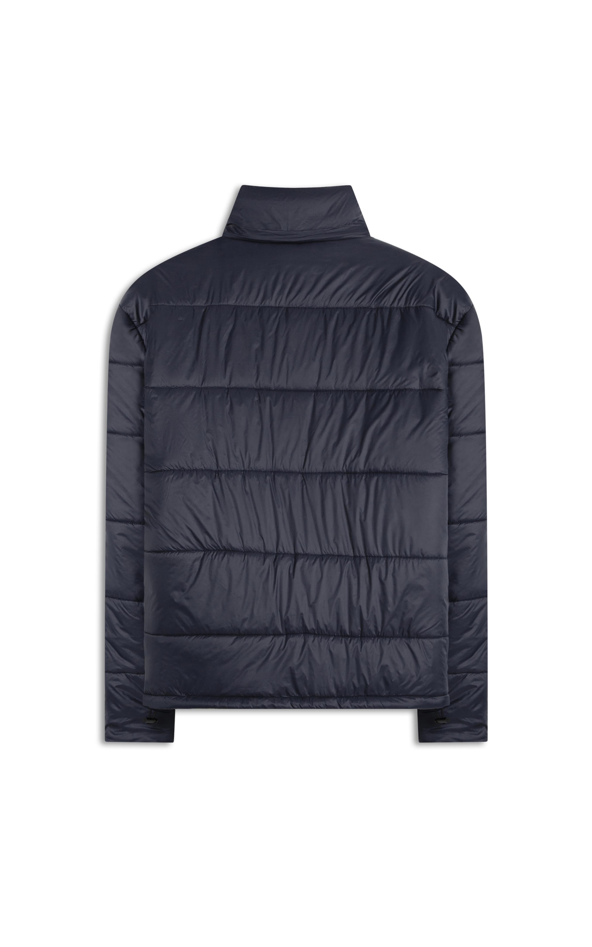 Jaqueta Puffer Bolsos Laterais Dark Navy
