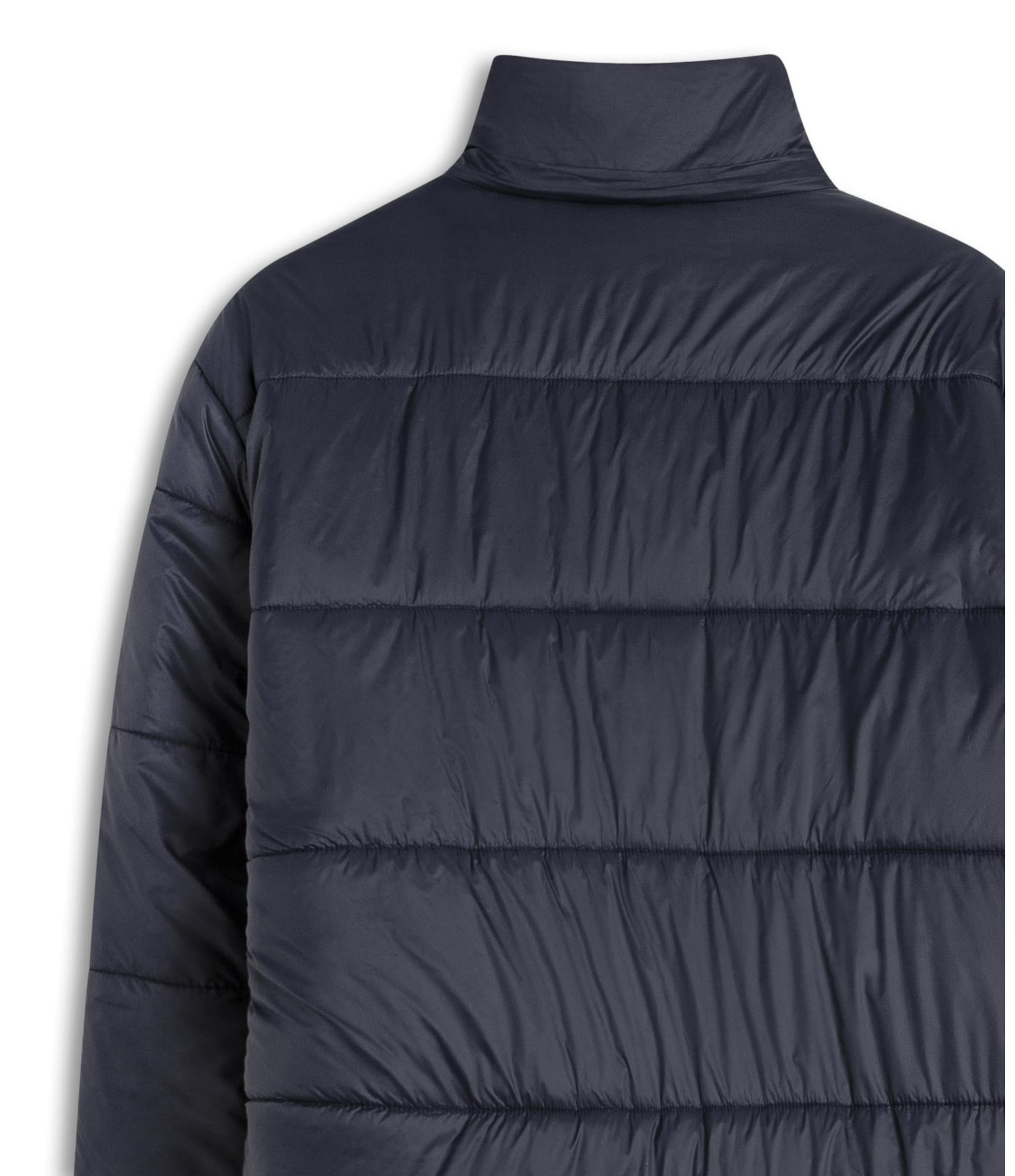 Jaqueta Puffer Bolsos Laterais Dark Navy