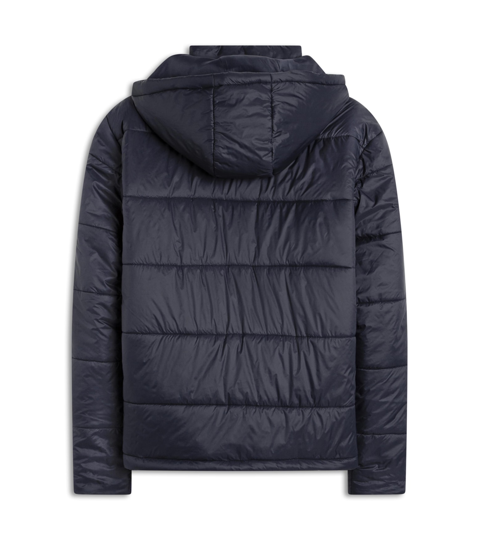 Jaqueta Puffer Bolsos Laterais Dark Navy