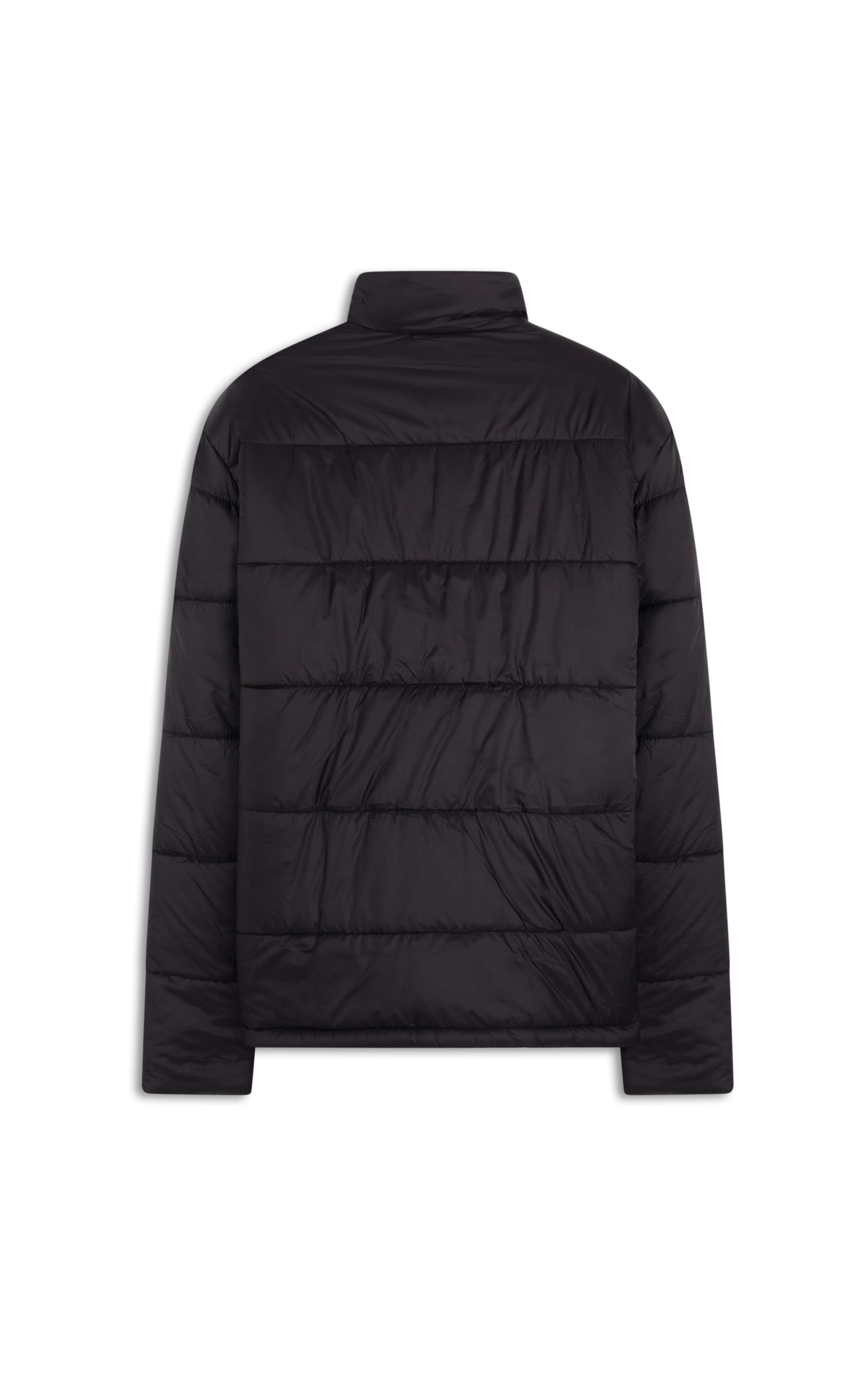 Jaqueta Puffer Bolsos Laterais Preto