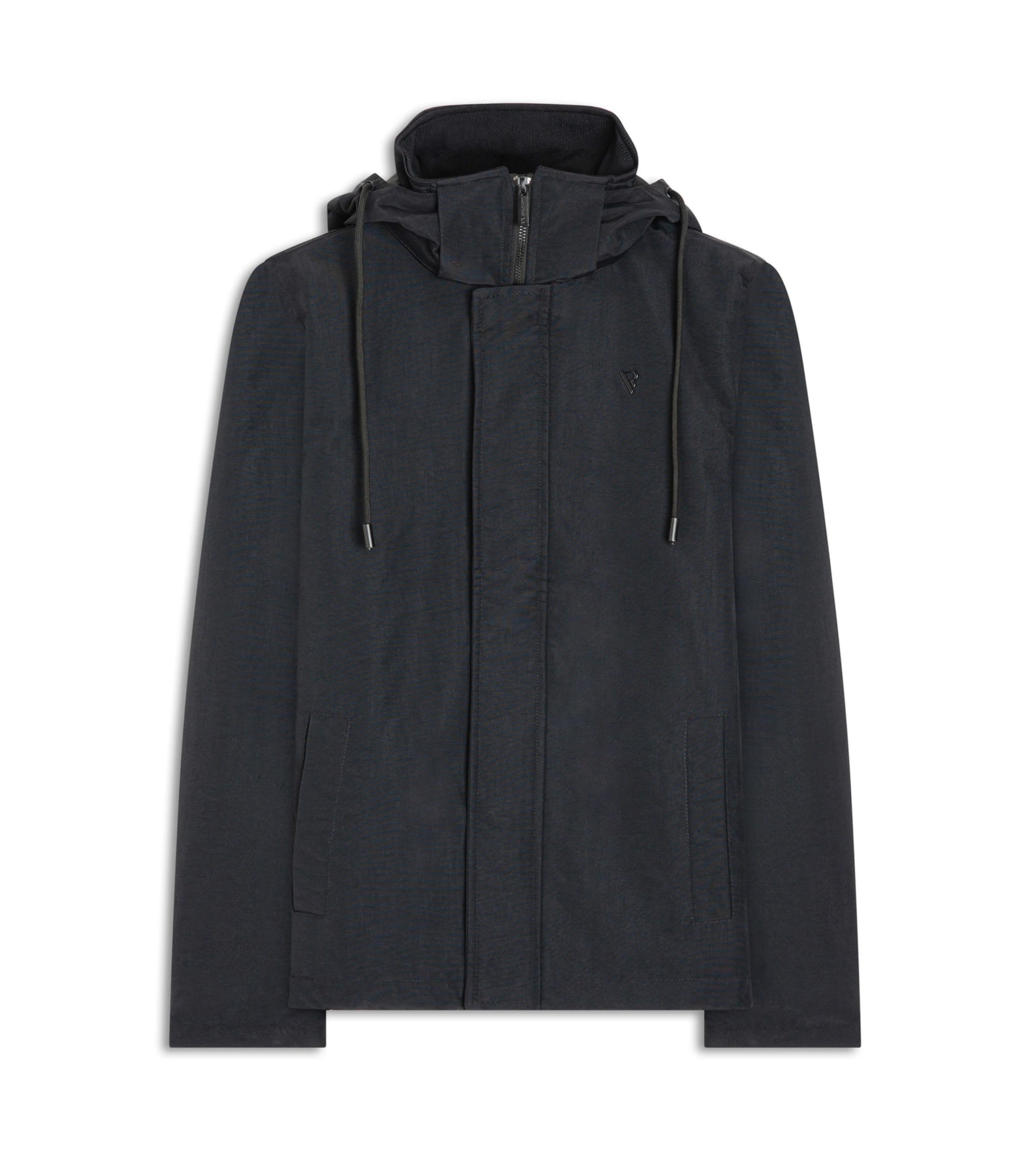 Jaqueta Ribbon Com Capuz Preto