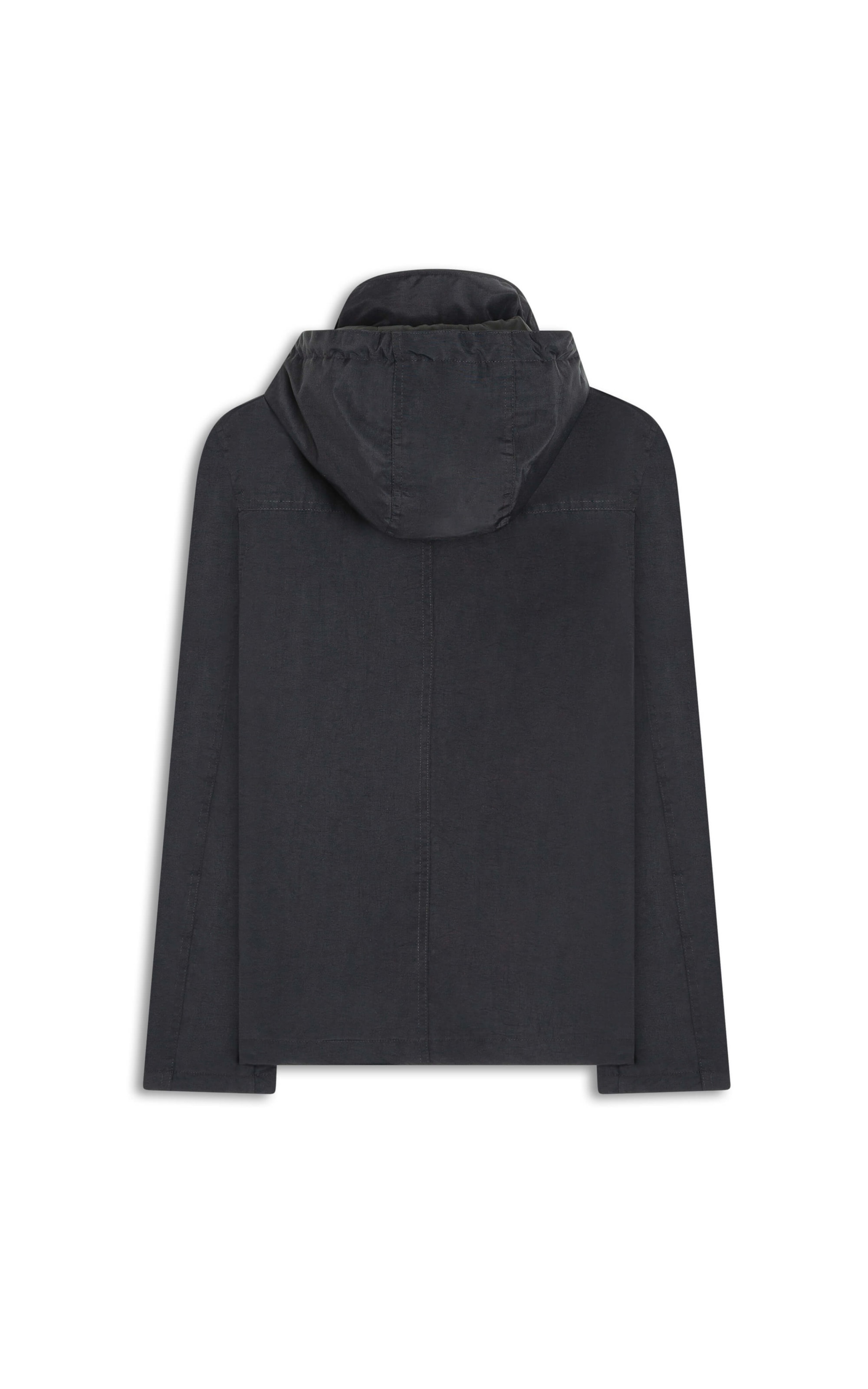 Jaqueta Ribbon Com Capuz Preto