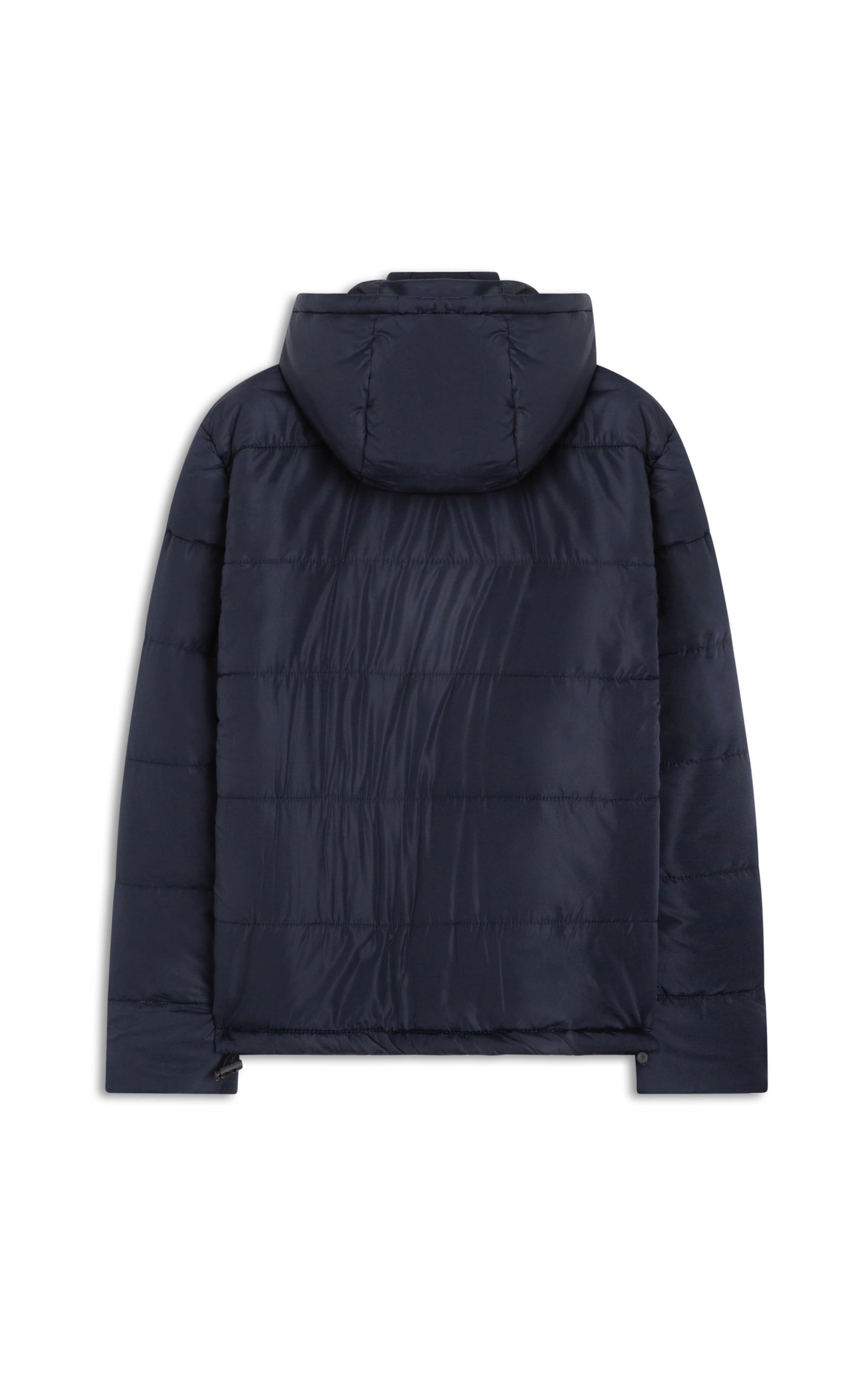 Jaqueta Ribbon Hood Dark Navy