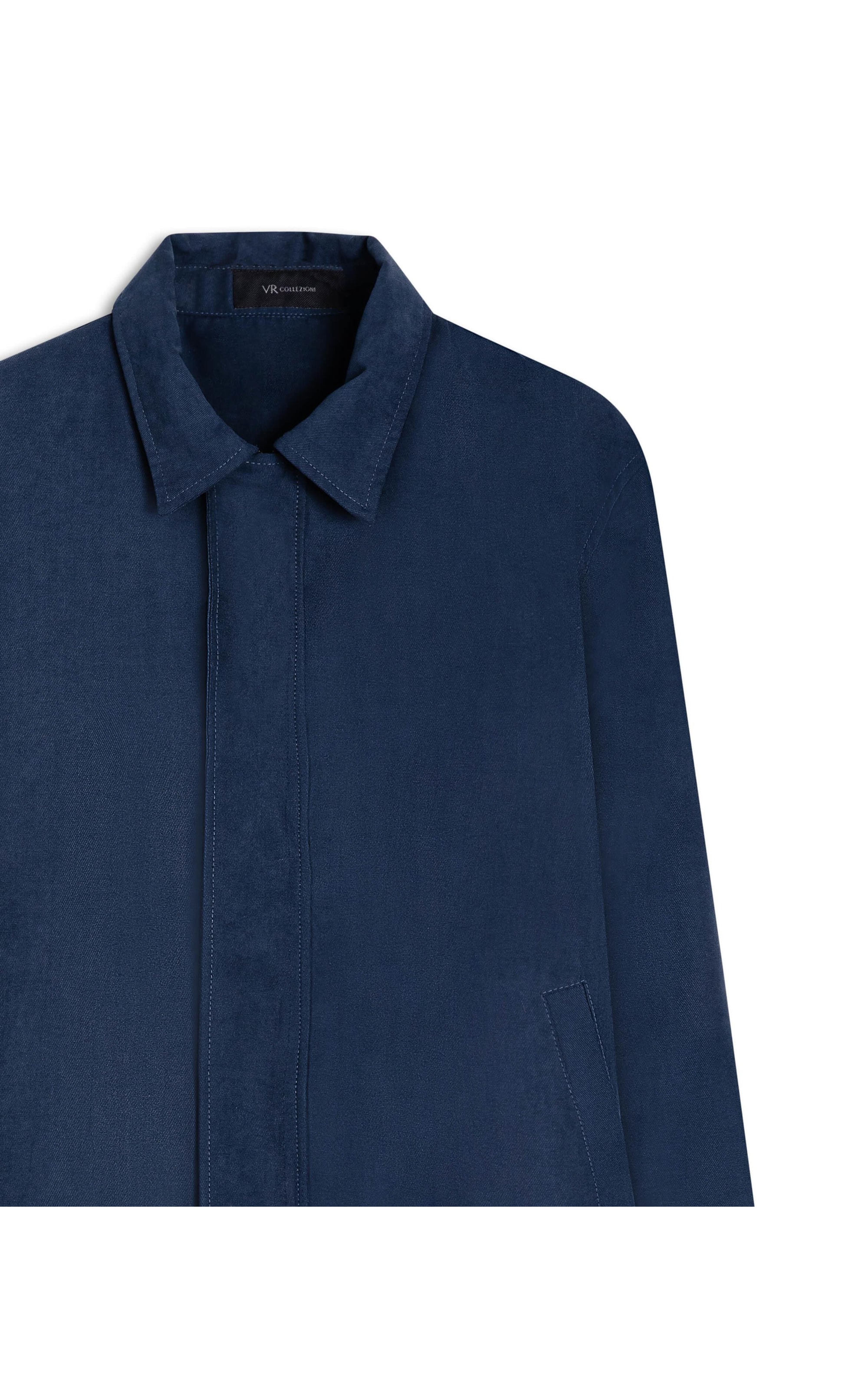 Jaqueta Sarja Techno Dark Navy