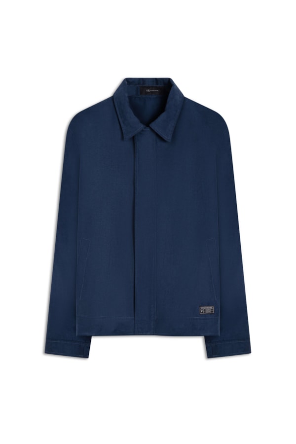 Jaqueta Sarja Techno Dark Navy