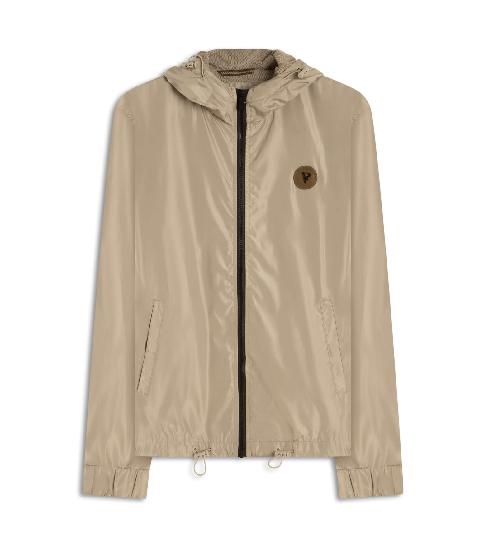 Jaqueta Tecno Bomber Com Capuz Caqui