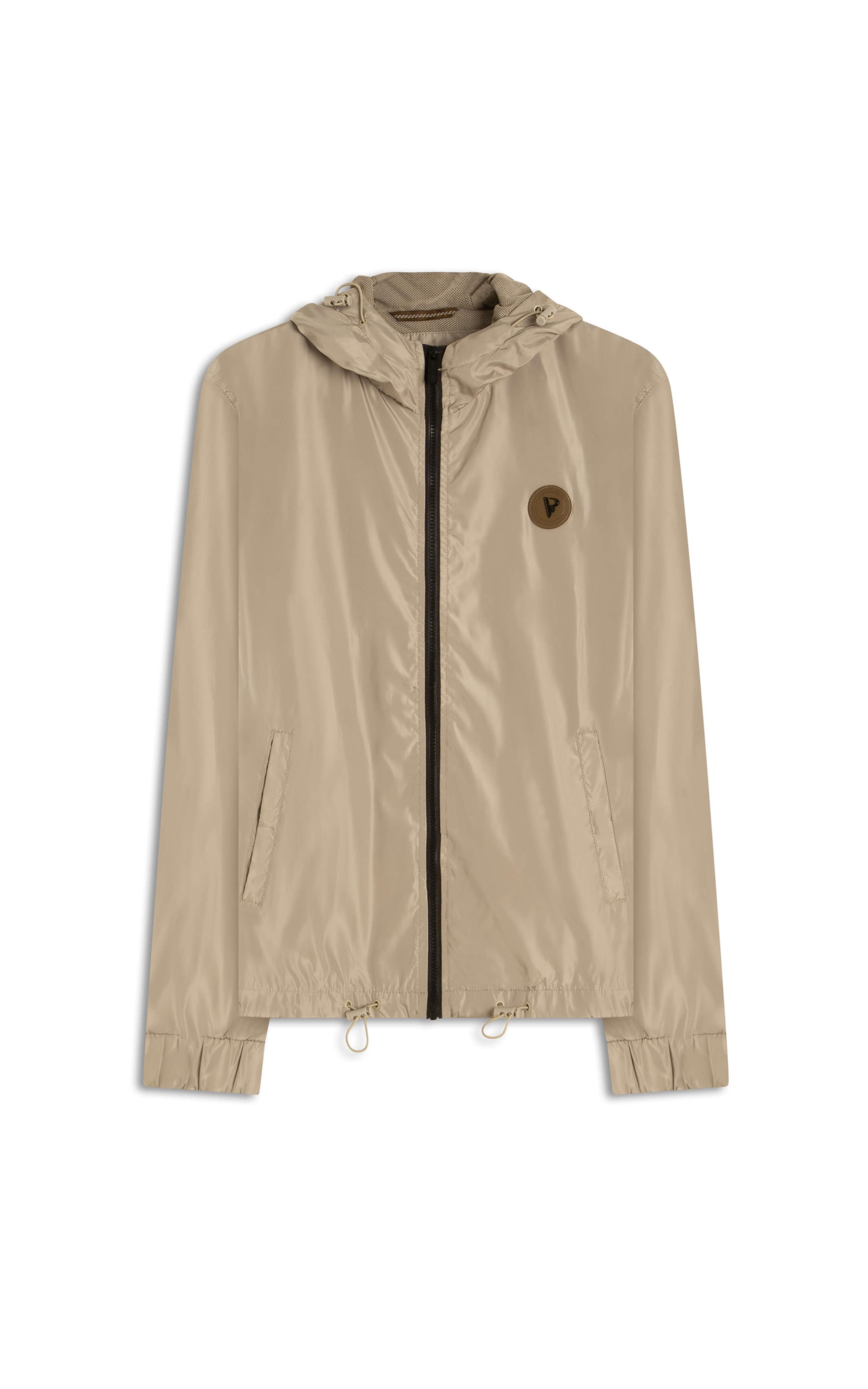 Jaqueta Tecno Bomber Com Capuz Caqui