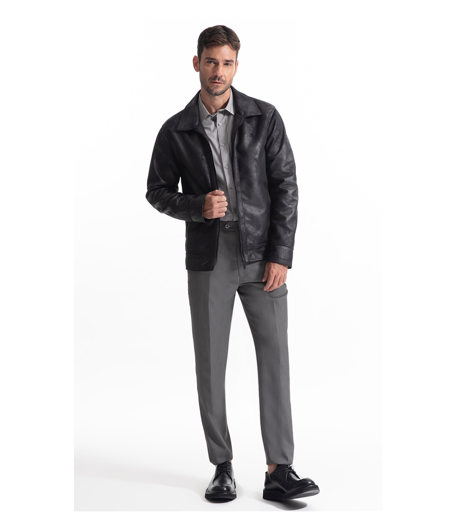 Jaqueta Vintage New Aviator Preto