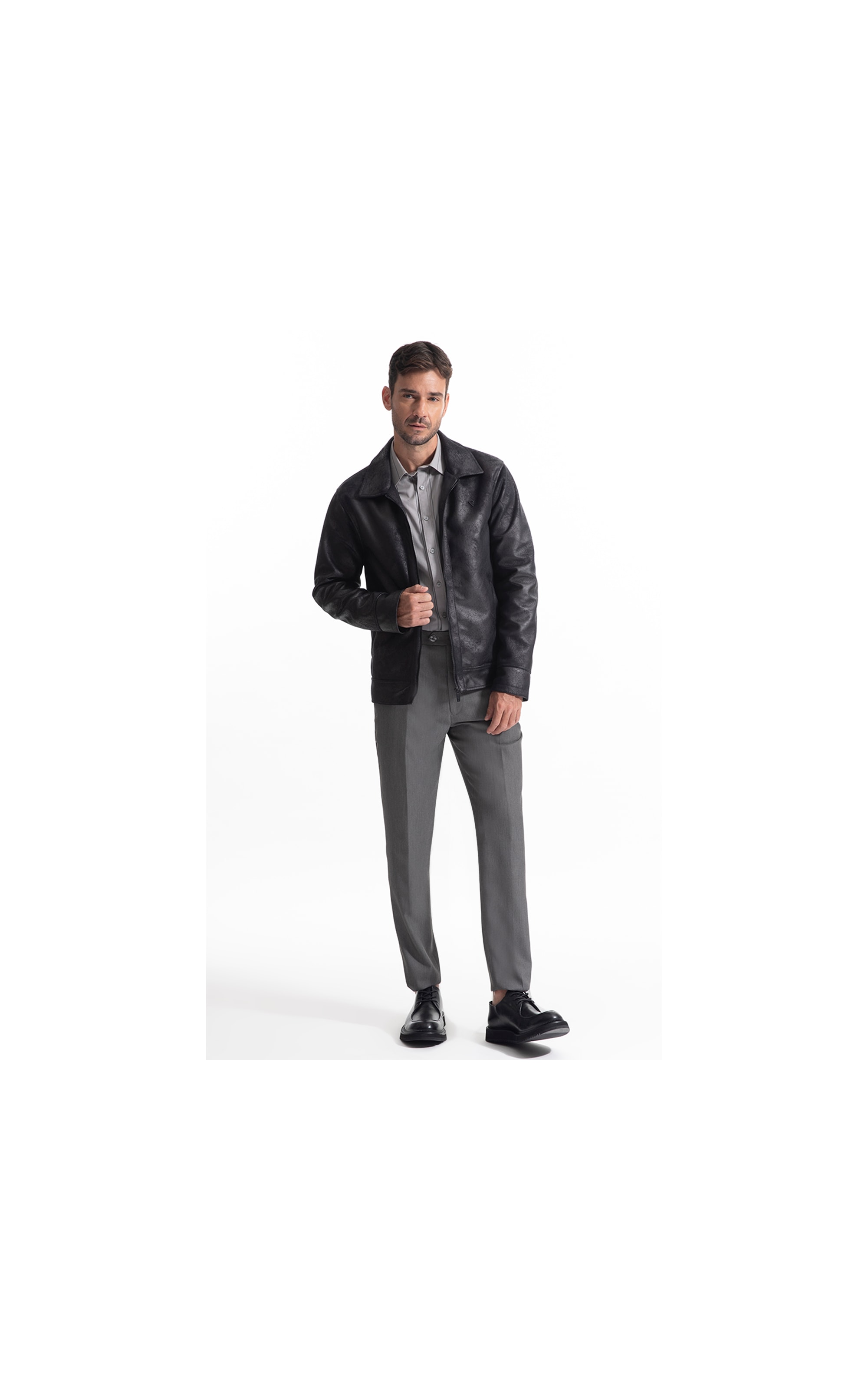 Jaqueta Vintage New Aviator Preto