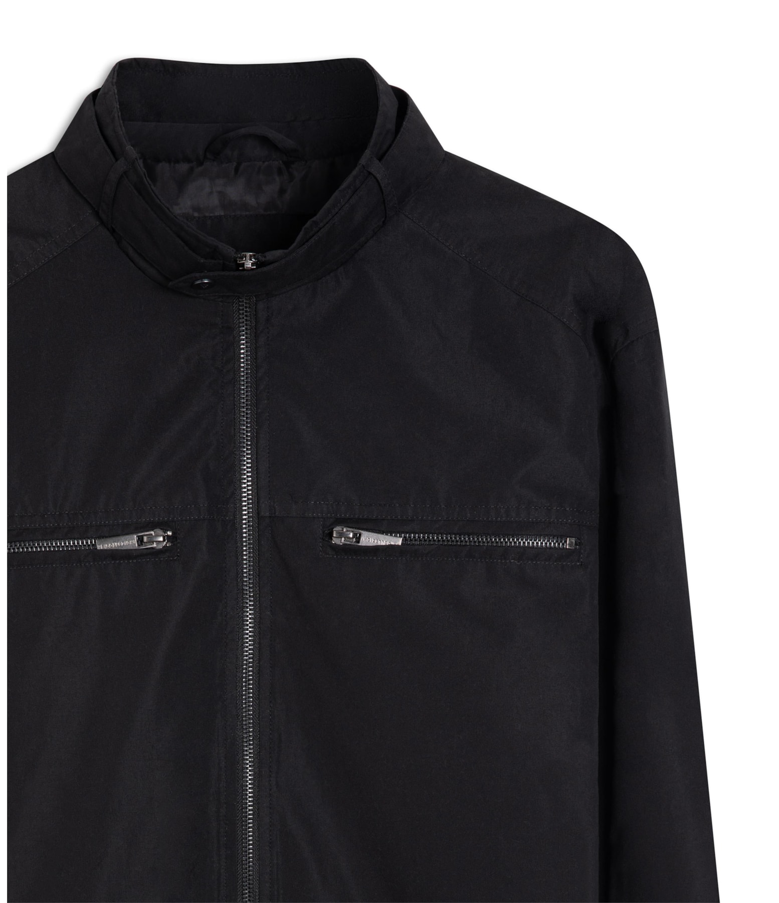 Jaqueta Vr Nylon Rider With Pockts Preto
