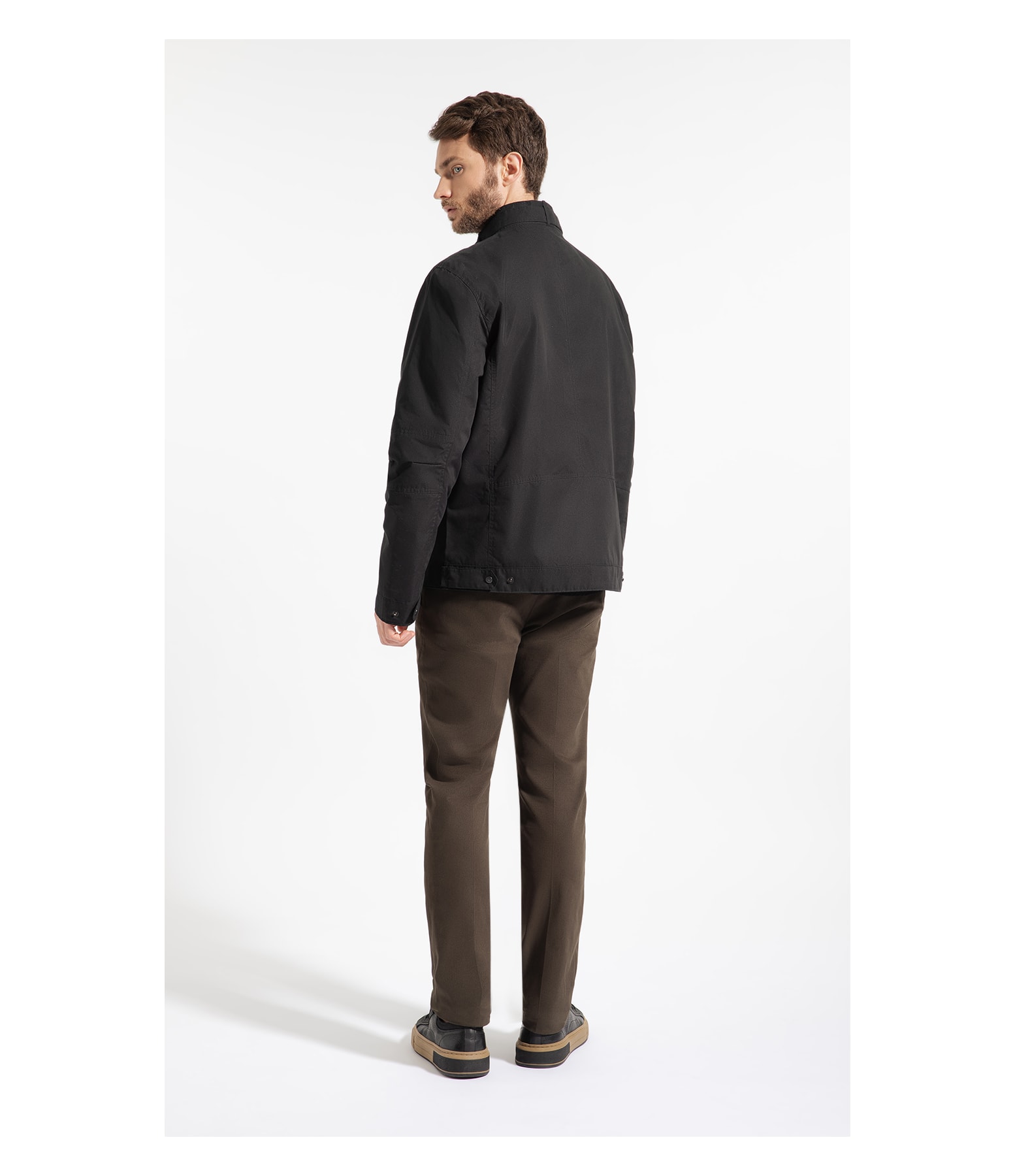 Jaqueta Vr Nylon Rider With Pockts Preto