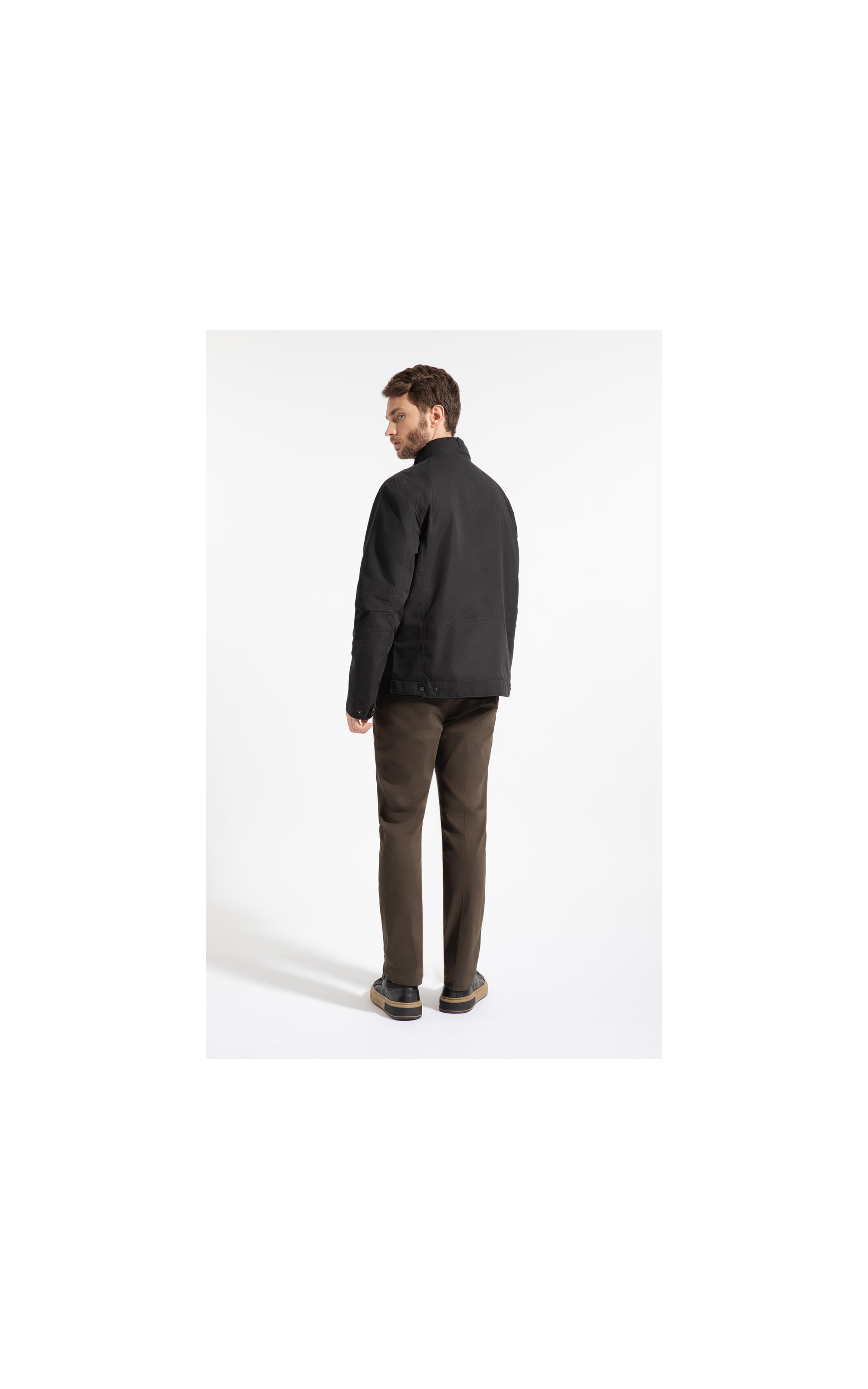 Jaqueta Vr Nylon Rider With Pockts Preto