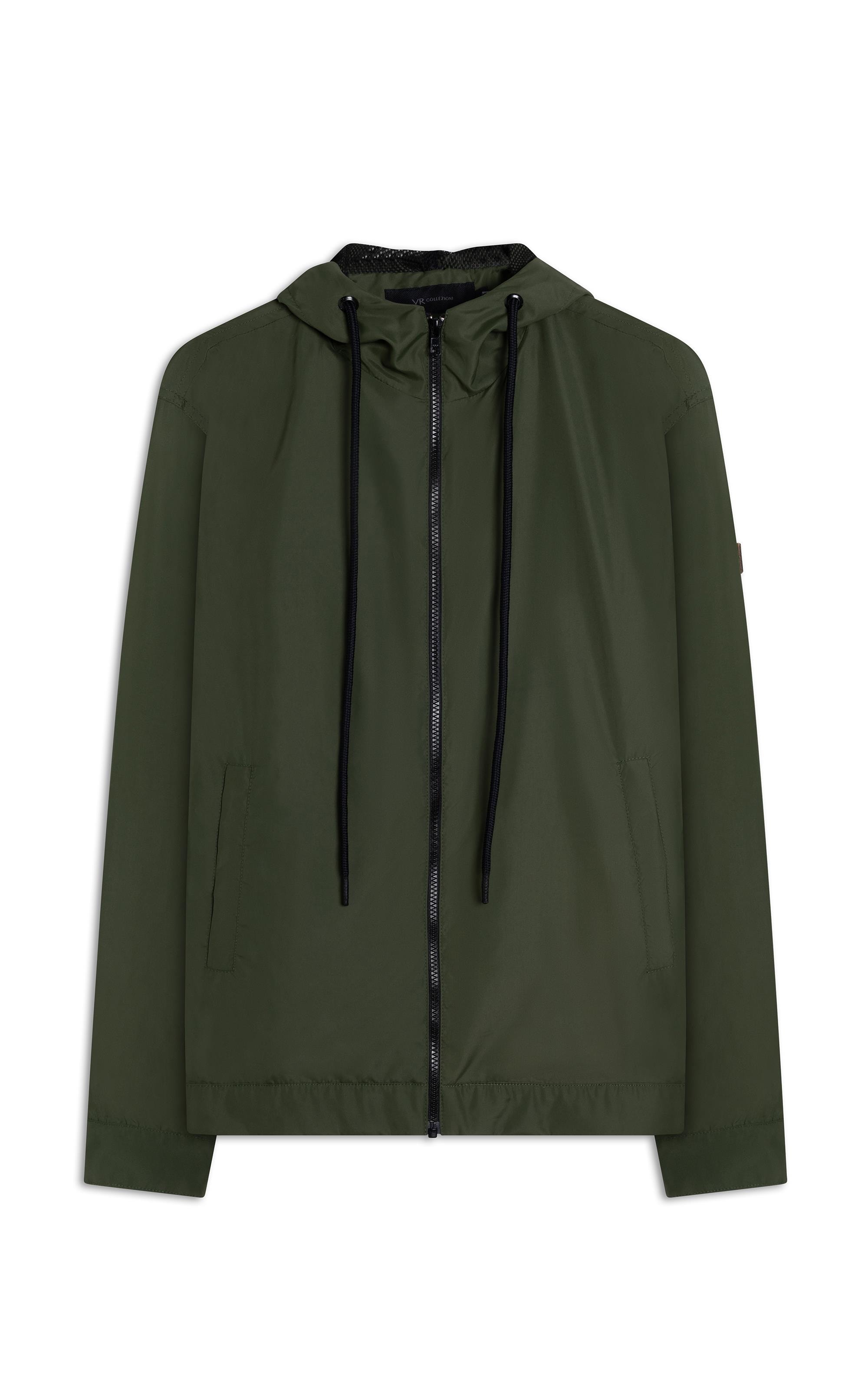 Jaqueta Windbreaker Opaque Verde Militar