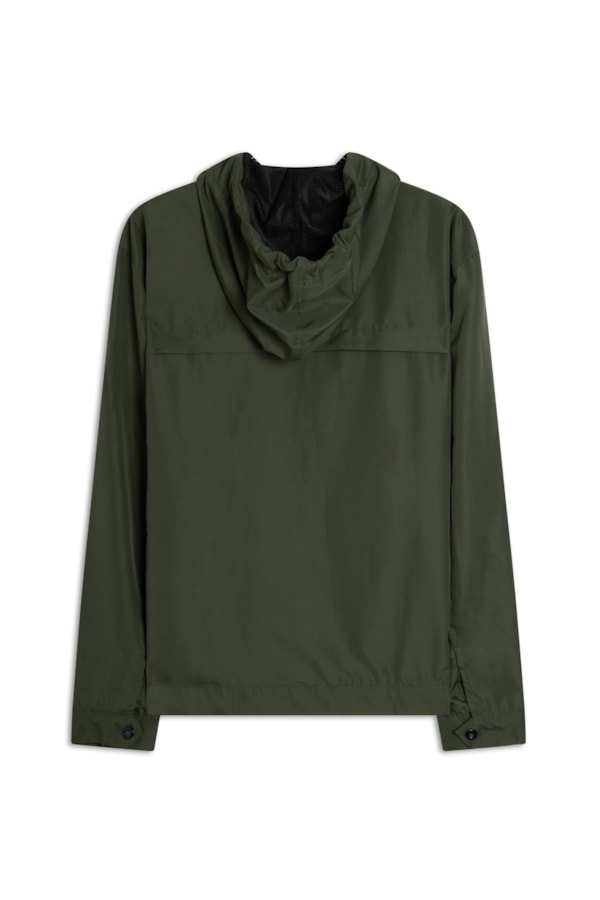 Jaqueta Windbreaker Opaque Verde Militar