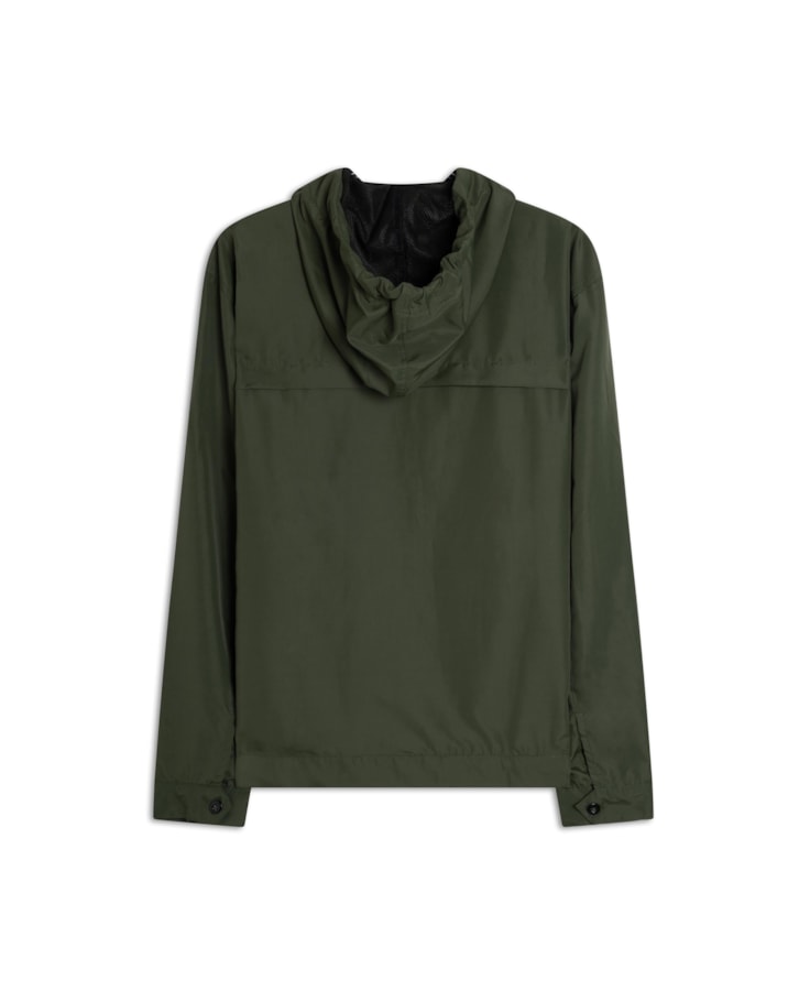 Jaqueta Windbreaker Opaque Verde Militar