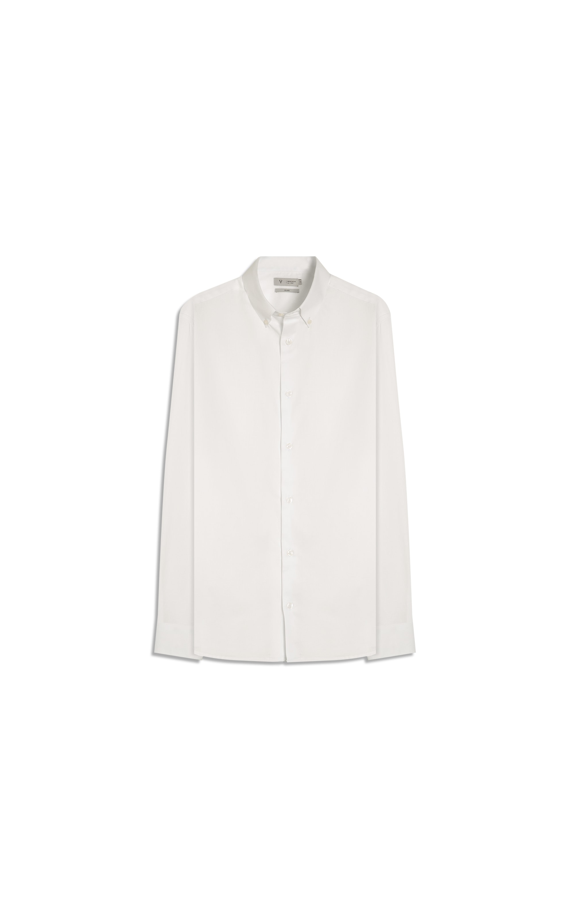 Maquineta M442 New Class Button Down Ml Branco