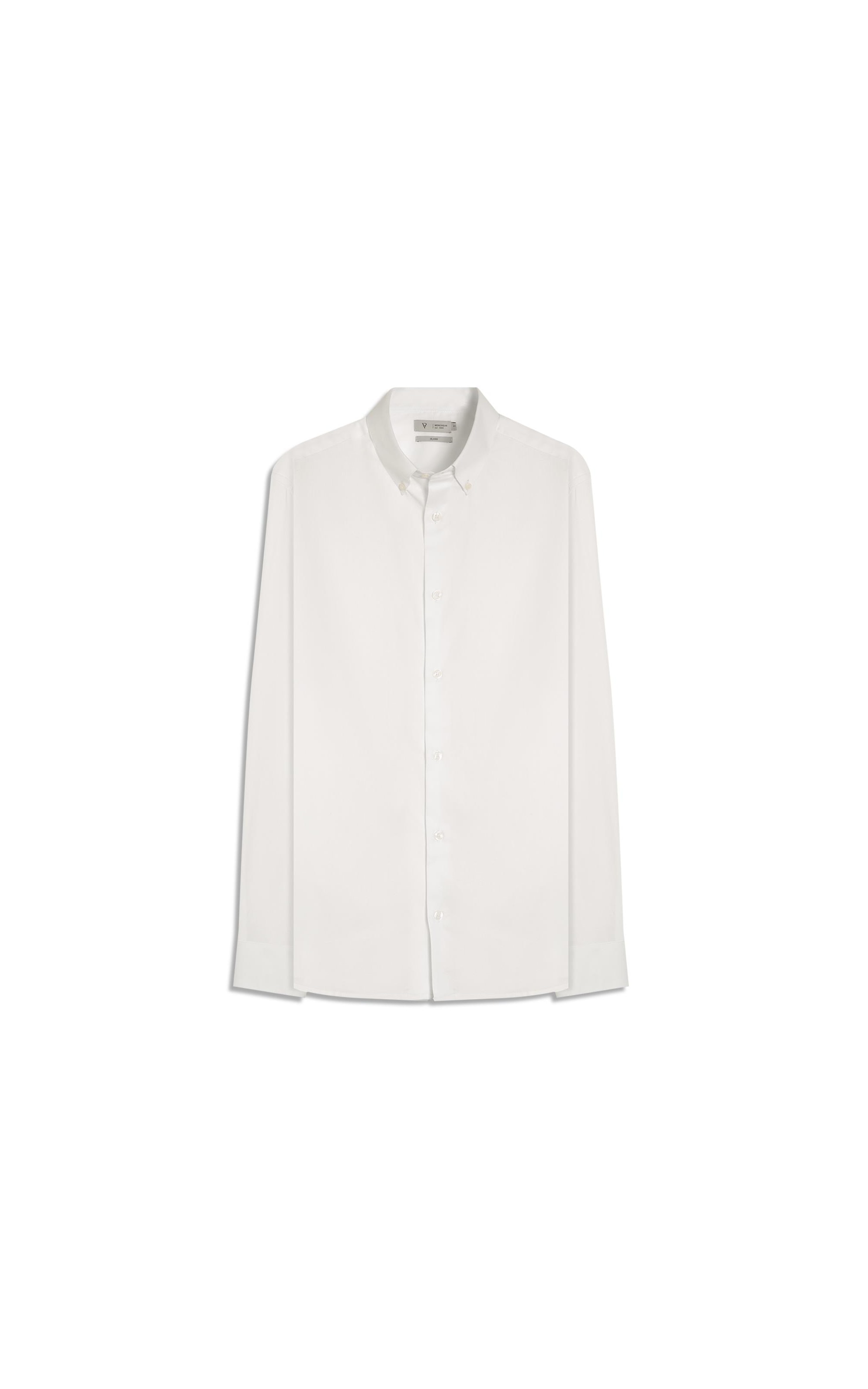 Maquineta M442 New Class Button Down Ml Branco