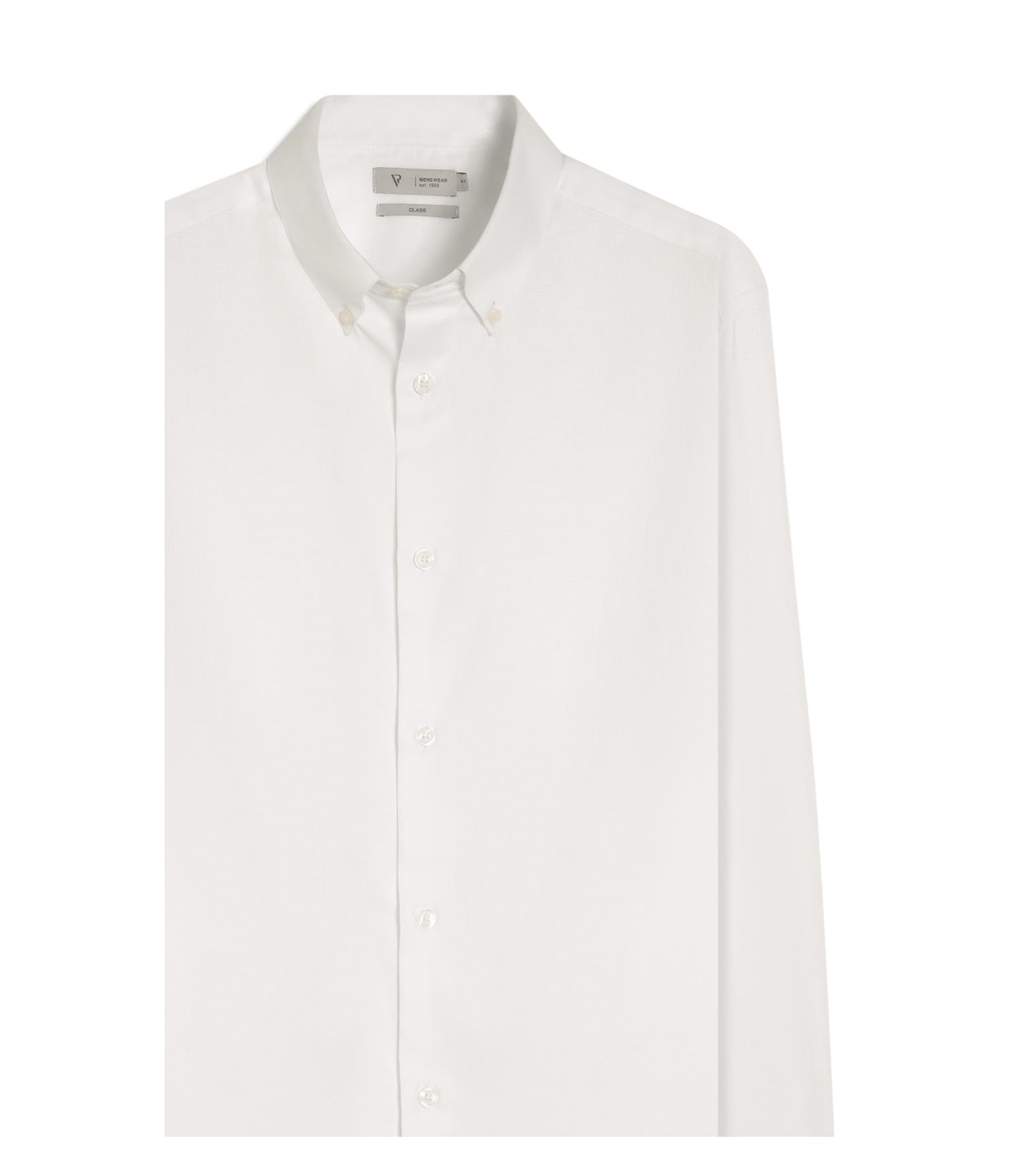 Maquineta M442 New Class Button Down Ml Branco