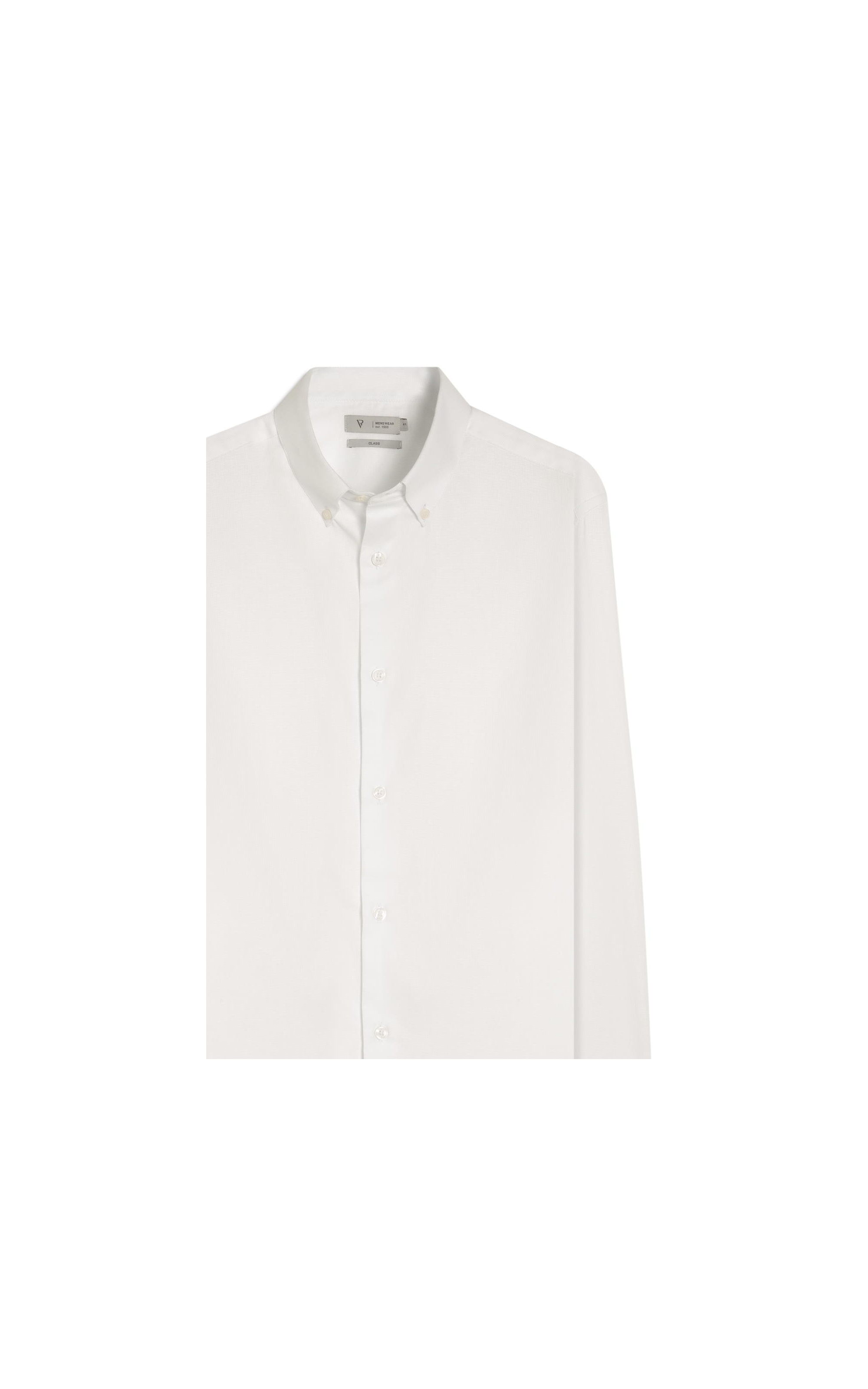 Maquineta M442 New Class Button Down Ml Branco