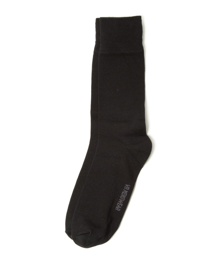 Meia Lisa de Viscose Vr Preto