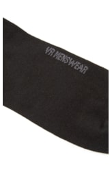 Meia Lisa de Viscose Vr Preto
