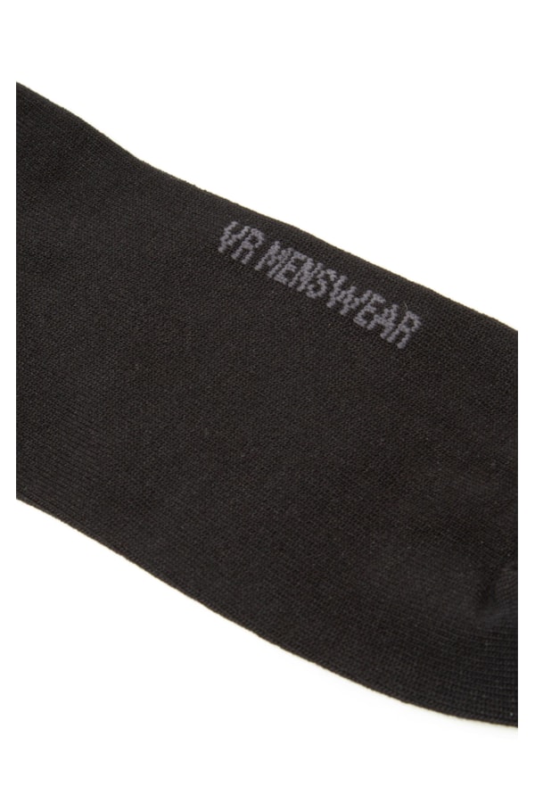 Meia Lisa de Viscose Vr Preto