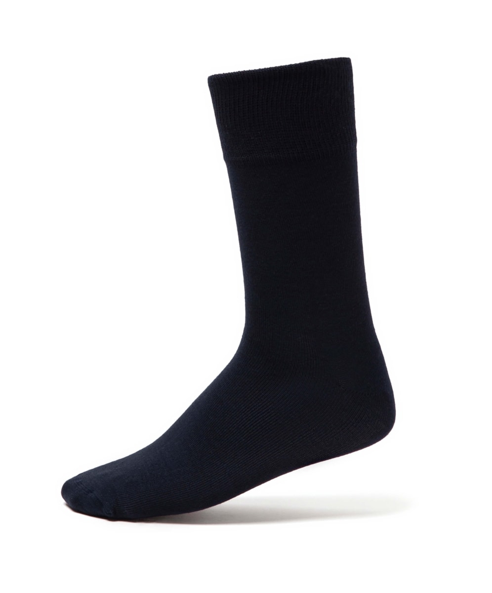 Meia Lisa Modal Dark Navy