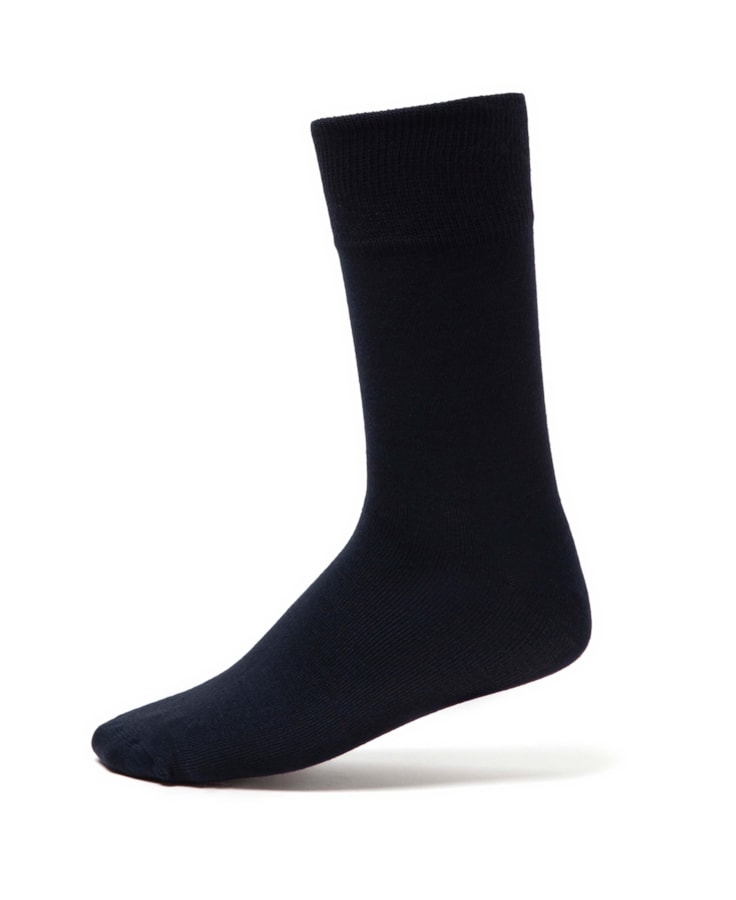 Meia Lisa Modal Dark Navy