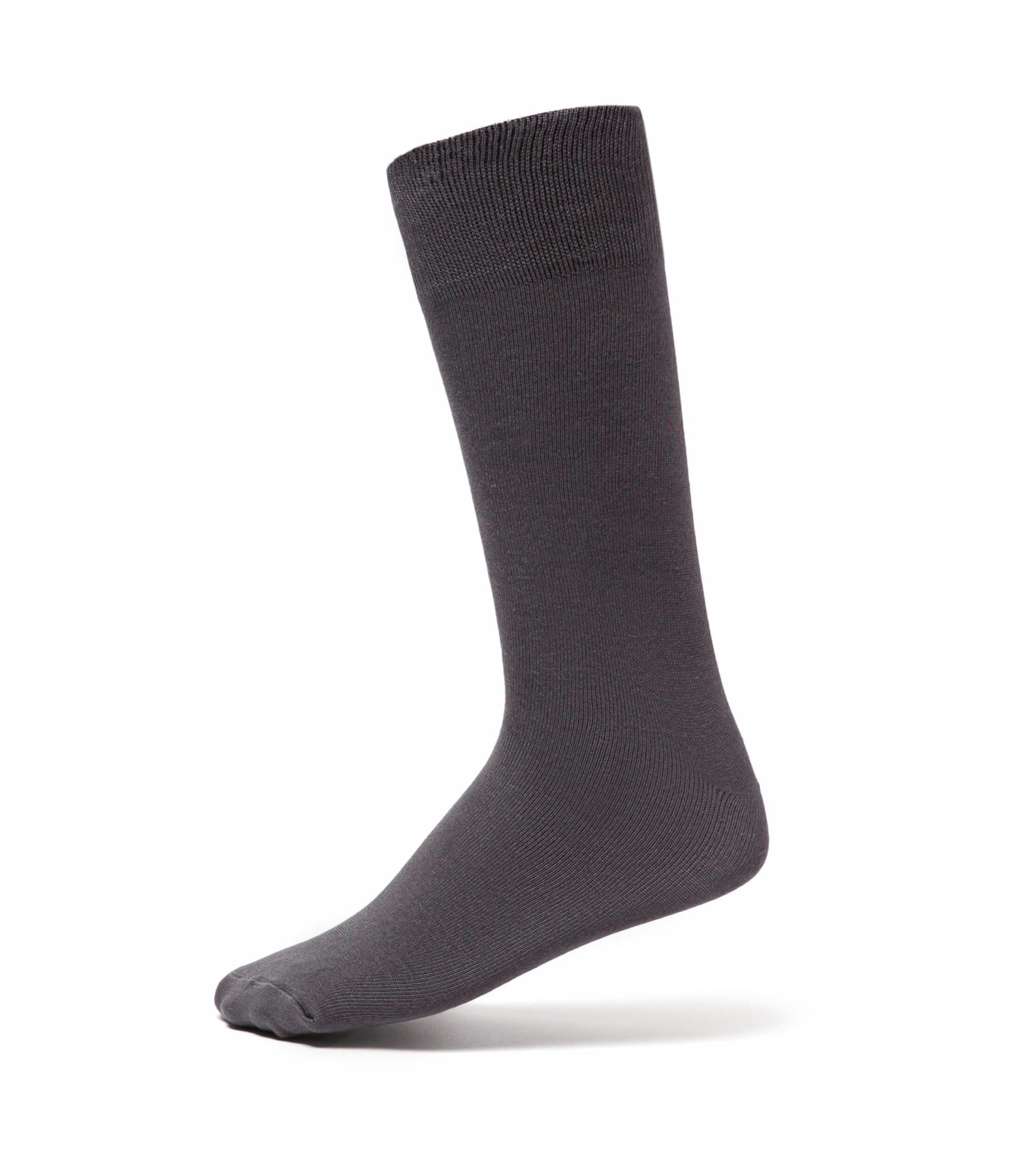 Meia Lisa Viscose Chumbo