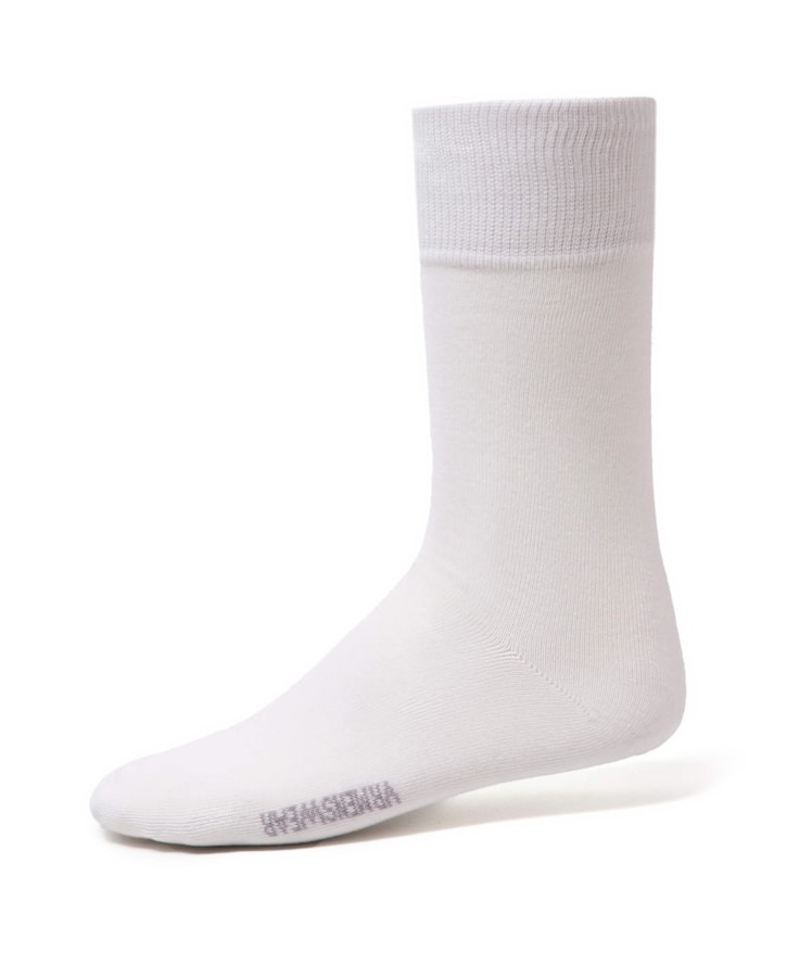 Meia Lisa Viscose Off White