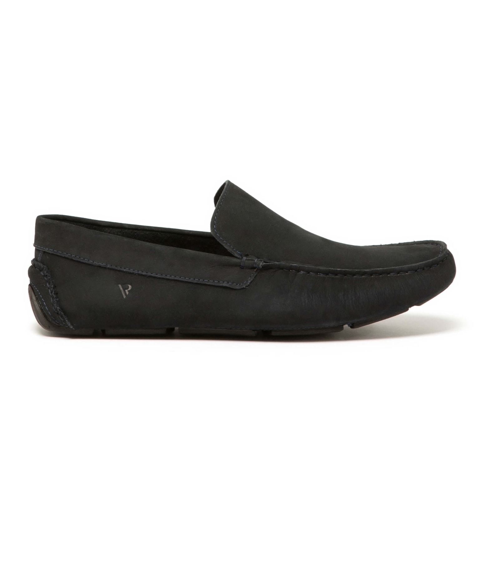 Mocassim Couro Drive Marinho
