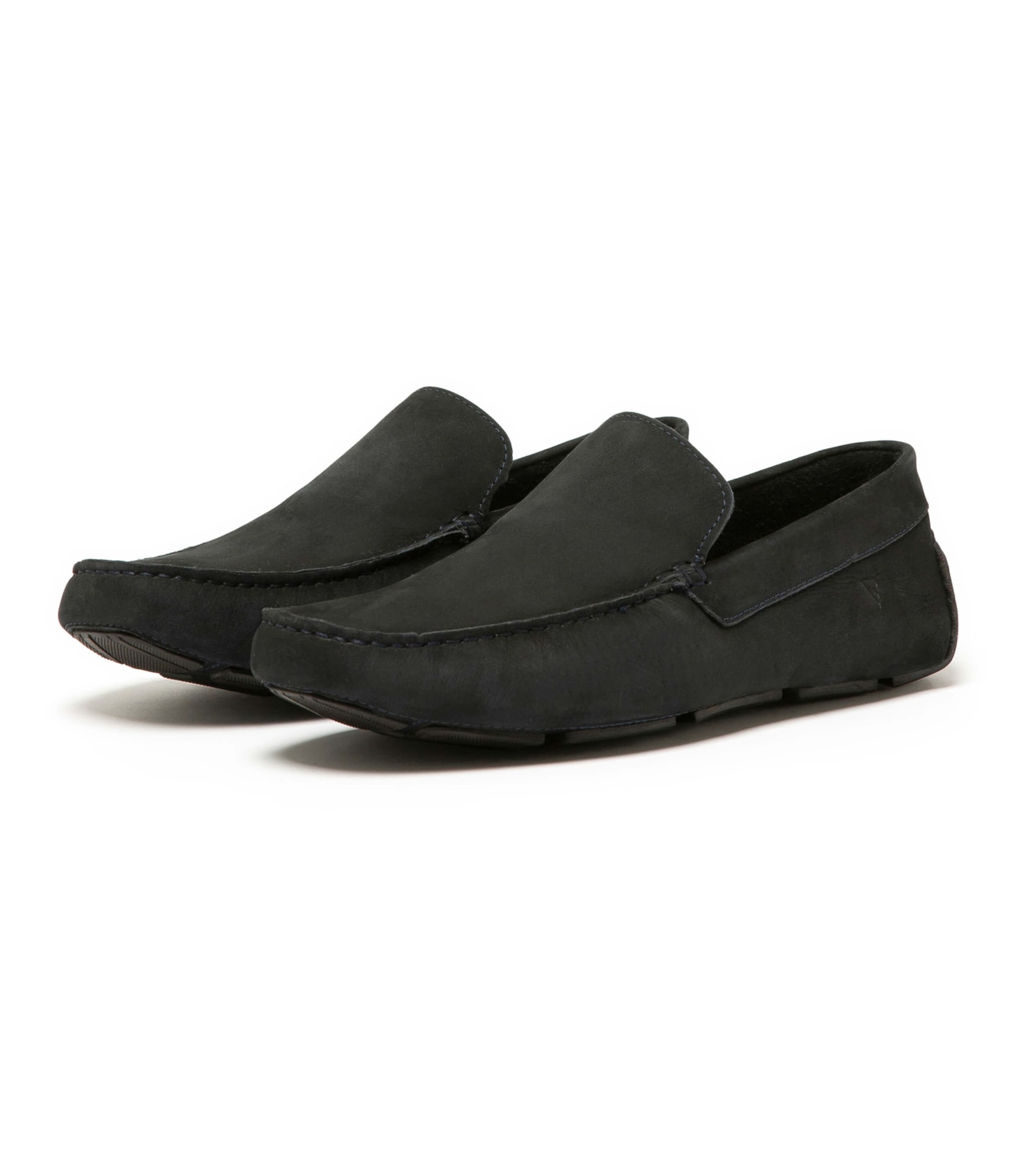 Mocassim Couro Drive Marinho