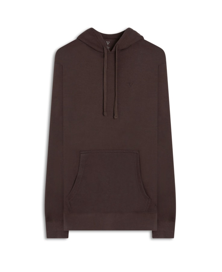 Moletom Básico Capuz Dark Brown
