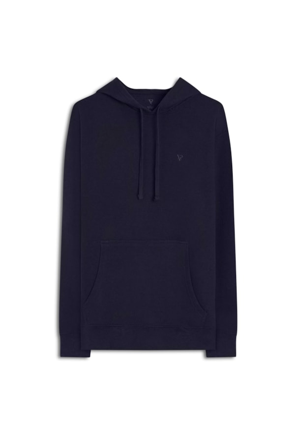 Moletom Básico Capuz Dark Navy