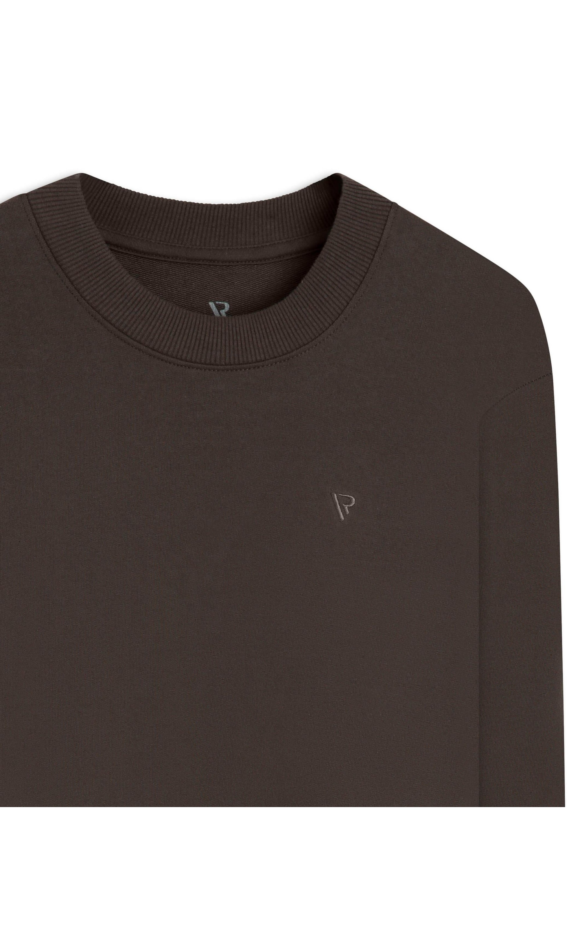Moletom Básico Vr Dark Brown
