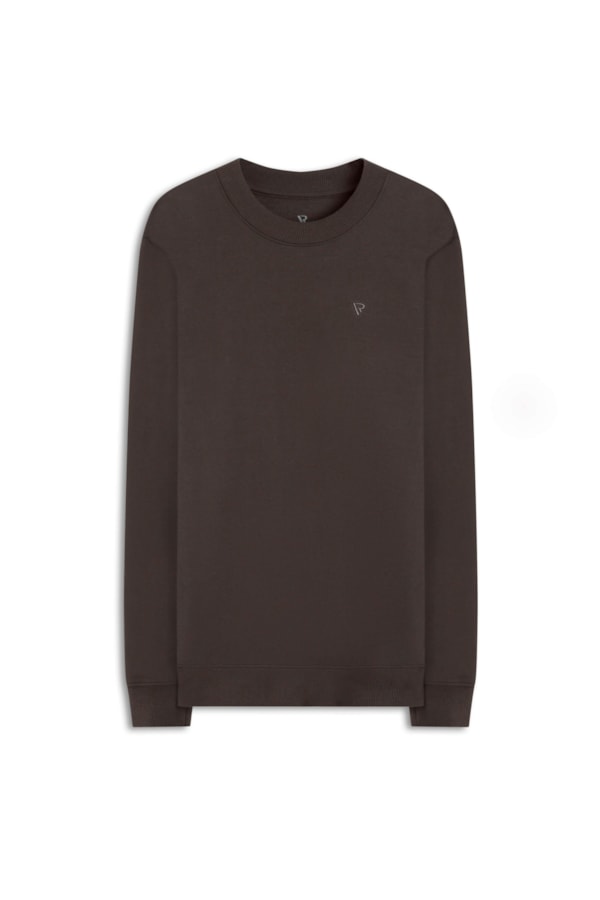 Moletom Básico Vr Dark Brown