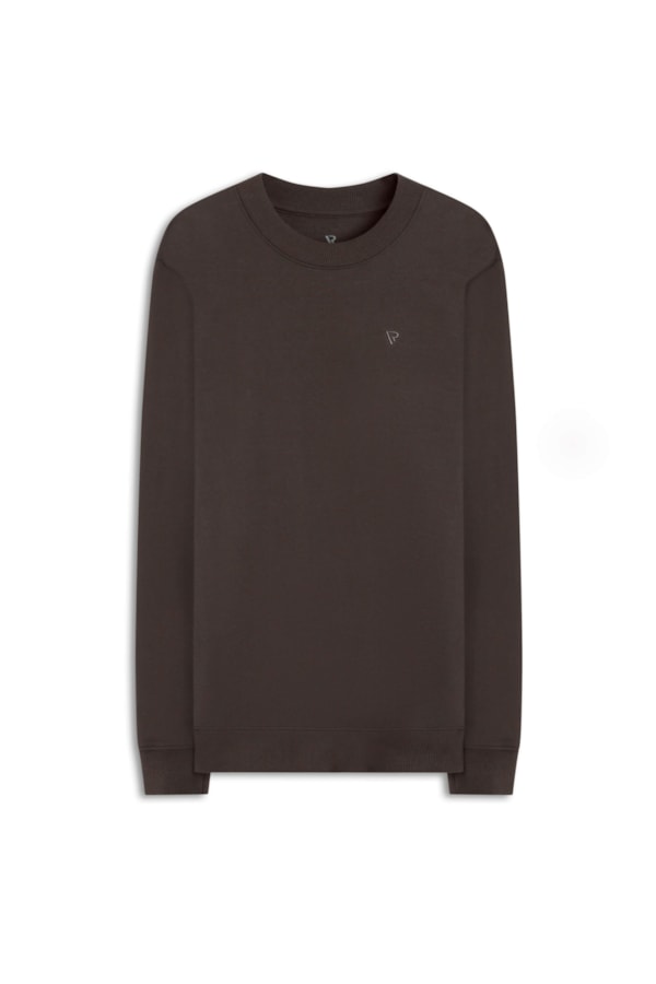 Moletom Básico Vr Dark Brown