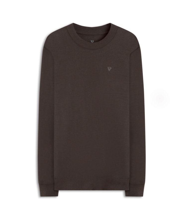 Moletom Básico Vr Dark Brown