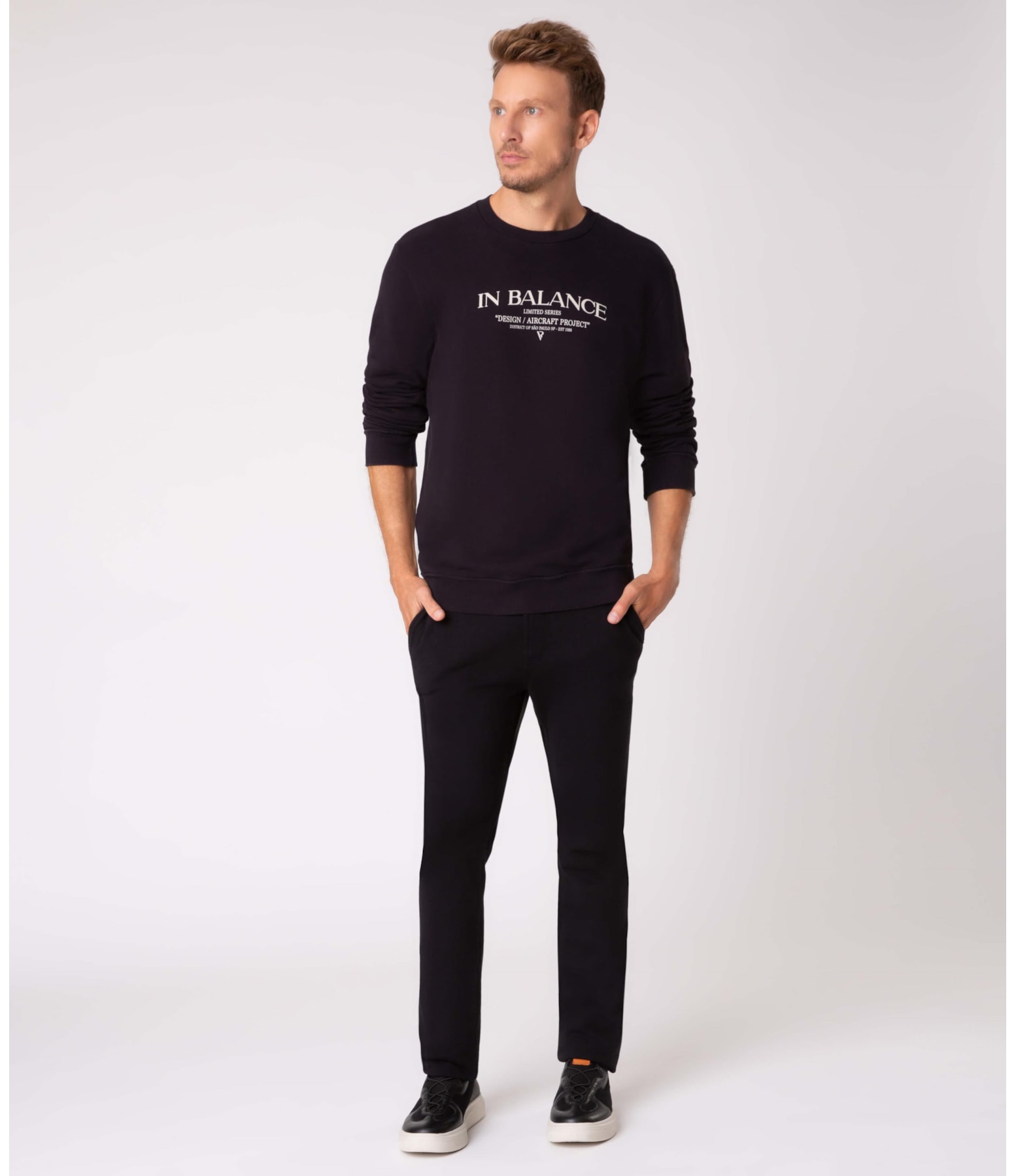 Moletom In Balance Preto