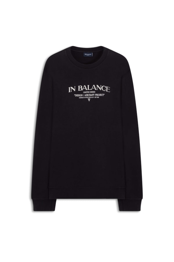 Moletom In Balance Preto
