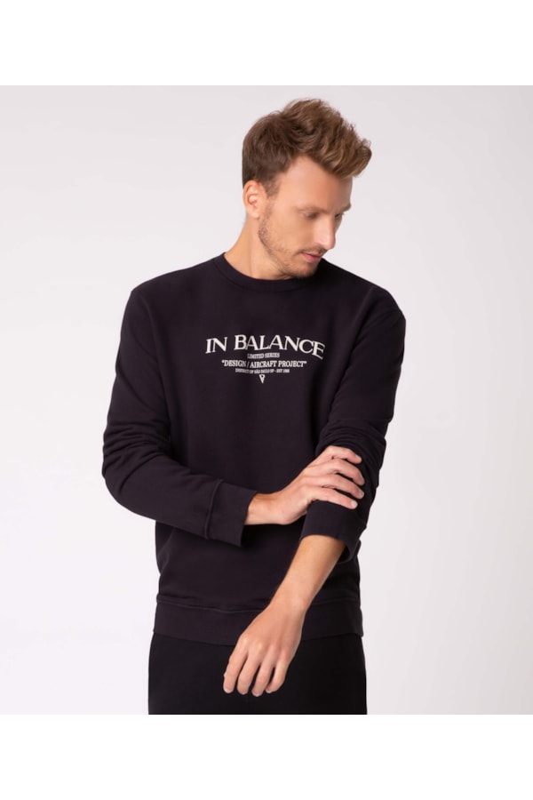 Moletom In Balance Preto